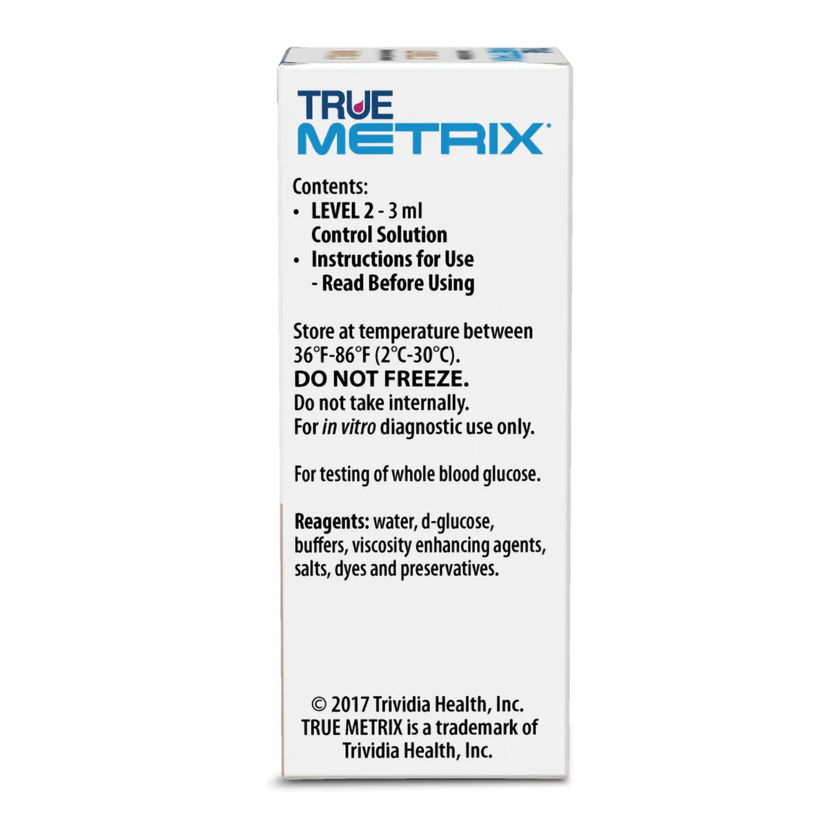 Blood Glucose Control Solution True Metrix® for Meter and Strips - BeHope