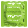 Condom Lifestyles® Ultra Sensitive Lubricated One Size Fits Most 1,008 per Case - BeHope