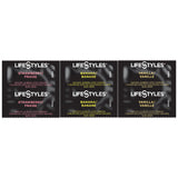 Condom Lifestyles® Assorted Flavors Lubricated One Size Fits Most 1,008 per Case - BeHope