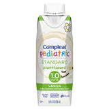 Pediatric Oral Supplement Compleat® Pediatric Standard 1.0 Cal Vanilla Flavor 8.45 oz. Carton Liquid Plant Based Food Allergies - BeHope
