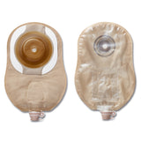 Urostomy Pouch Premier™ One-Piece System 9 Inch Length Convex, Pre-Cut 1 Inch Stoma Drainable - BeHope