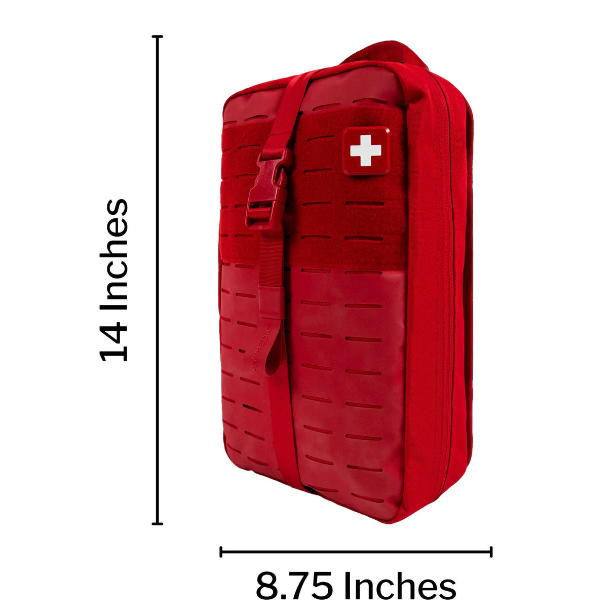 First Aid Kit My Medic™ MYFAK Large Pro Red Nylon Bag - BeHope
