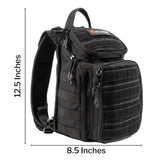 First Aid Kit My Medic™ RECON Standard Black Nylon Backpack - BeHope