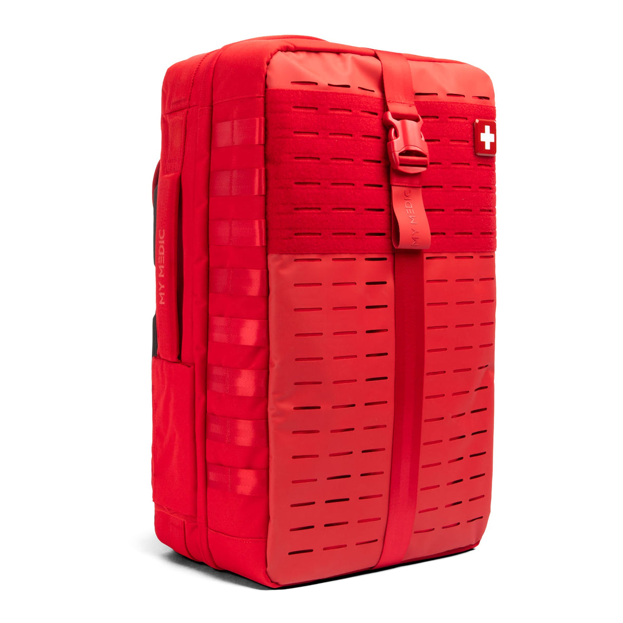 First Aid Kit My Medic™ The MEDIC Pro 10 Person Red Nylon Backpack - BeHope