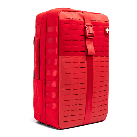 First Aid Kit My Medic™ The MEDIC Pro 10 Person Red Nylon Backpack - BeHope