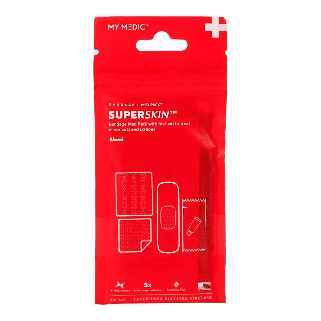 First Aid Kit My Medic™ MED PACKS SuperSkin Plastic Pouch - BeHope
