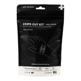 First Aid Kit My Medic™ MED PACKS ZZIPS Cut Kit Plastic Pouch - BeHope