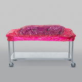 Table Containment Cover TIDIShield 52 L X 27 W X 40 H Inch For Long Back Table - BeHope