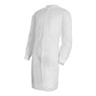 Lab Coat McKesson White Small / Medium Knee Length Spunbond Polypropylene Disposable - BeHope
