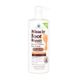 Foot Moisturizer Miracle Foot Repair® 32 oz. Pump Bottle Menthol Scent Cream - BeHope