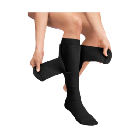 Compression Wrap With Liner Jobst® Farrowwrap® 4000 Small Black Leg - Behope