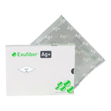 Silver Gelling Fiber Dressing Exufiber Ag+ 4 X 4 Inch Square Sterile - BeHope