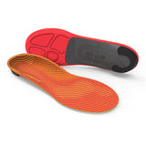 Insole Superfeet® RUN Pain Relief Full Length Carbon Fiber / Foam / Nylon Women 10.5 to 12 / Men 8.5 to 10 Black / Orange / Yellow - BeHope