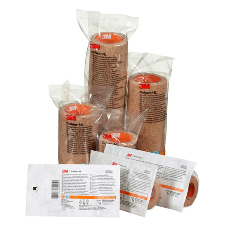 Cohesive Bandage 3M™ Coban™ 1 Inch X 5 Yard Self-Adherent Closure Tan NonSterile Standard Compression - BeHope