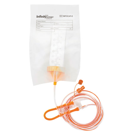 Screw Cap Set with ENFit® Connector Infinity® Orange® - BeHope