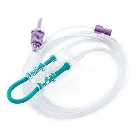 Enteral Feeding Pump Safety Screw Set with ENFit™ Connector Infinity® Silicone NonSterile ENFit® Connector - BeHope