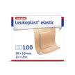 Adhesive Strip LeukoplastÂ® Elastic Plastic Tan 1-1/2 X 2 Inch Sterile - BeHope