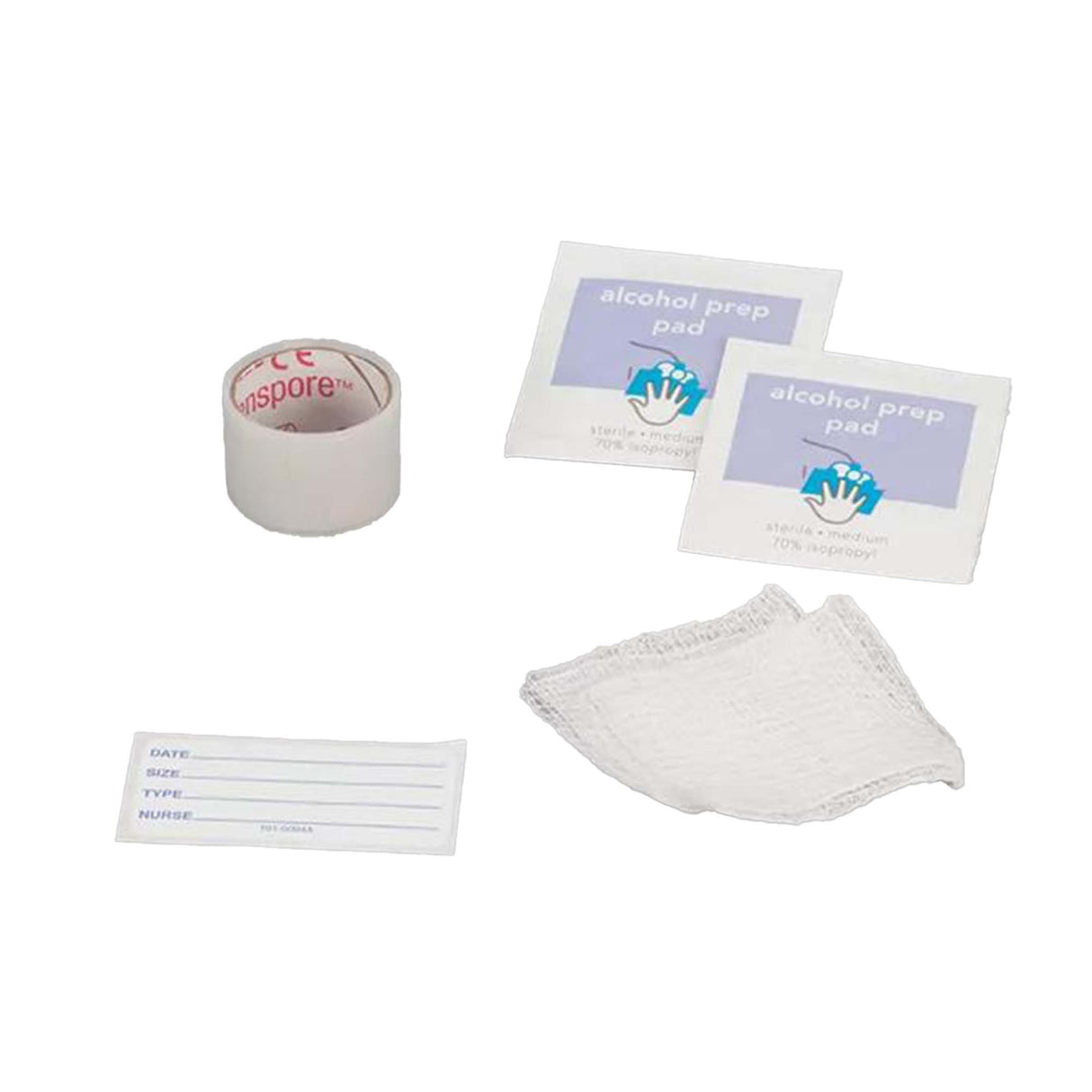 Cardinal Complete Sterile IV Start Kit with Tourniquet - BeHope