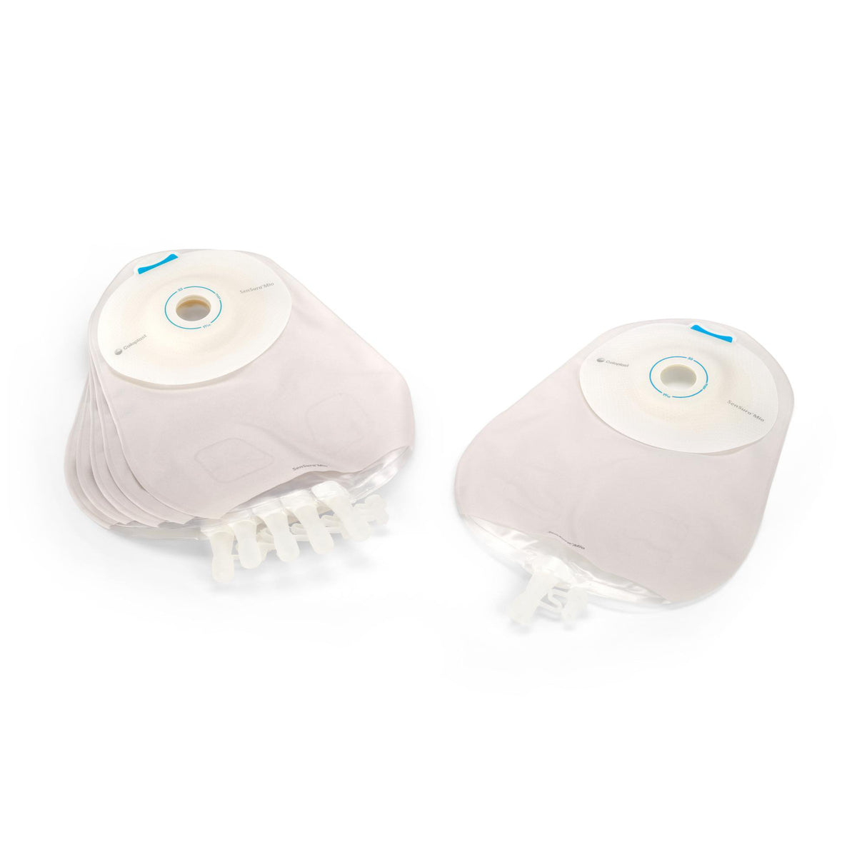 Urostomy Pouch SenSura® Mio One-Piece System Soft Convex, Pre-Cut 1 Inch Stoma Drainable - BeHope