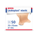 Adhesive Strip LeukoplastÂ® Elastic Cross-Elastic Material Tan 3 X 3 Inch Sterile - BeHope