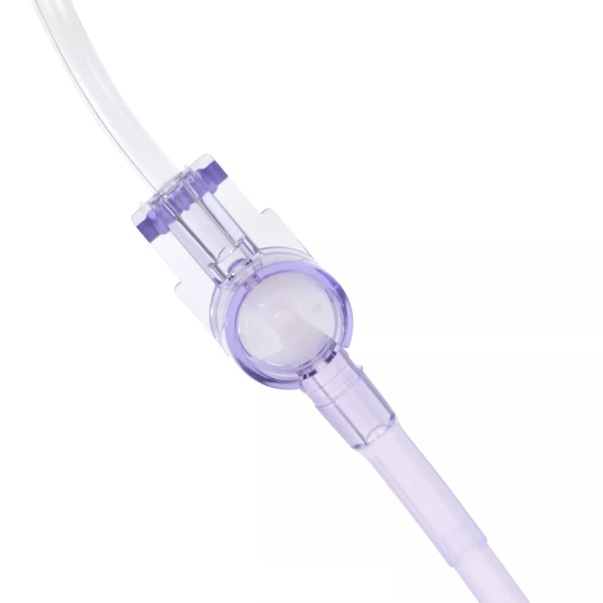 Enteral Feeding Pump Safety Screw Spike Set without ENFit™ Transitional Adapter Kangaroo™ Joey™ ENPlus PVC NonSterile - BeHope