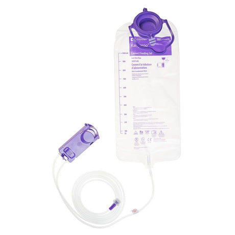 Enteral Feeding Pump Bag Set Kangaroo™ Connect 1000 mL PVC NonSterile - BeHope