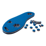 Offloading Insole PediFix® PressureOFF® High Protection System 9 Full Length / Removable Bottom Pegs Polyurethane Foam Women 8 to 11 / Men 6 to 9 Blue / Tan - BeHope