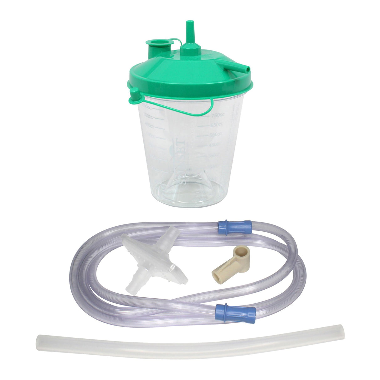 Suction Canister Kit 800 mL Sealing Lid - BeHope