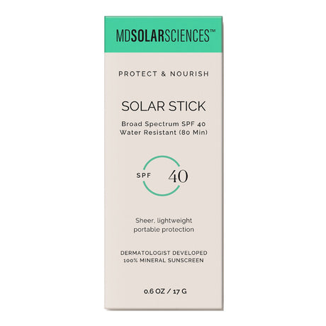 Sunscreen MDSolarSciences® Solar Stick™ SPF 40 Stick 0.6 oz. Tube - BeHope