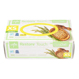 Exam Glove Restore® Touch X-Small NonSterile Nitrile Standard Cuff Length Textured Fingertips Green Chemo Tested - BeHope