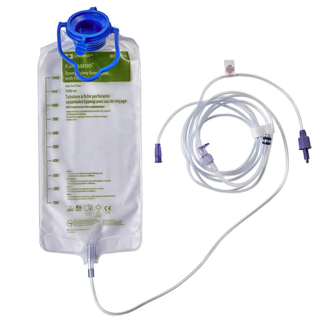 Enteral Feeding Pump Flush Bag Set without ENFit® Transitional Adapter Kangaroo™ ePump™ 1000 mL PVC NonSterile - BeHope