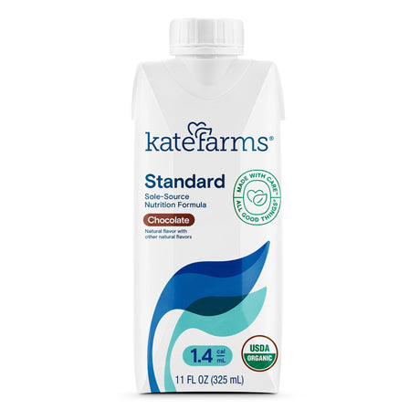Kate Farms Organic Pea Protein Oral Tube Feeding Chocolate Nutrition - BeHope