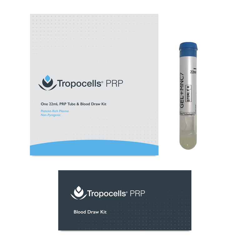 Platelet Rich Plasma Kit Tropocells® Vacuum Tube with Gel Separator Sterile - BeHope