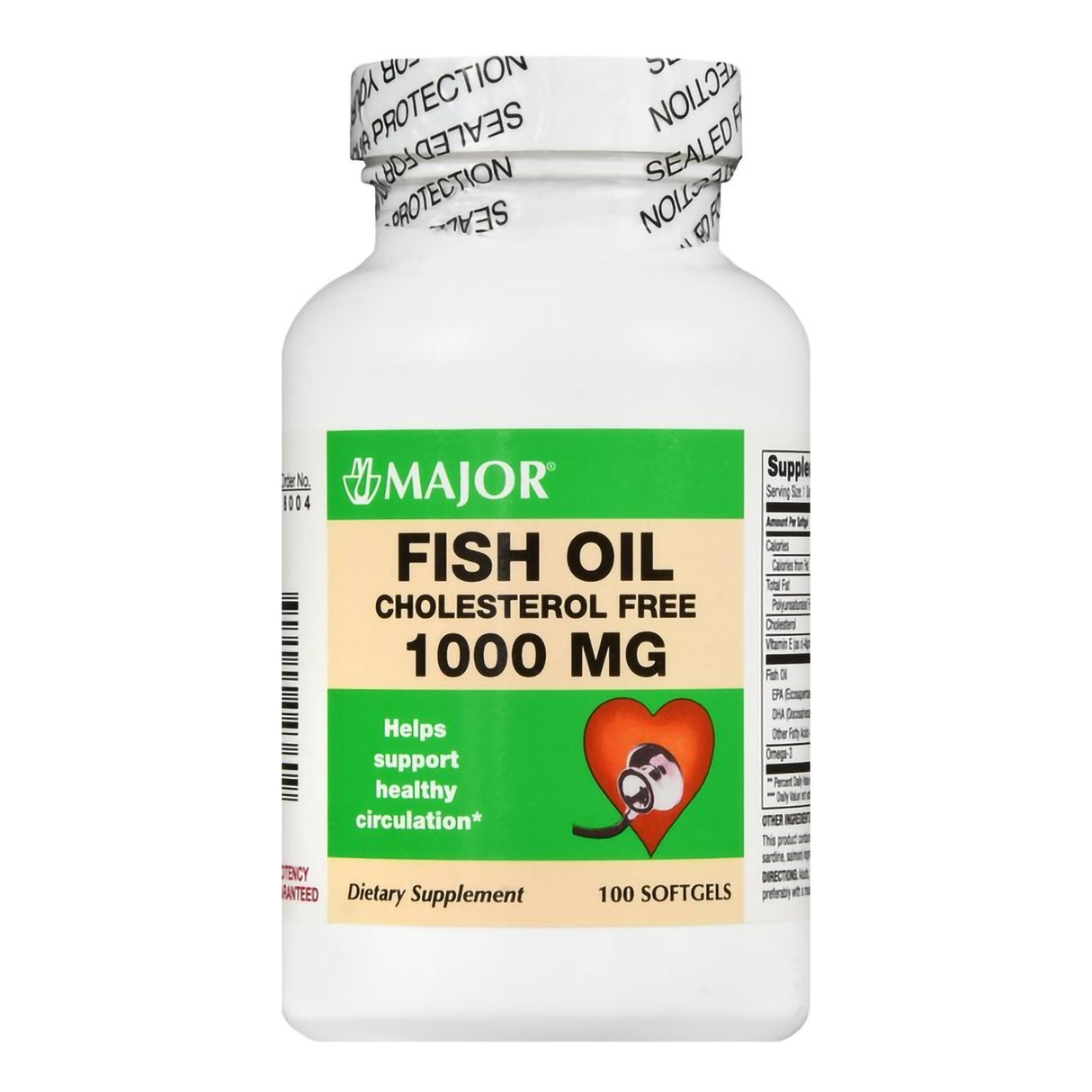 Omega 3 Supplement Fish Oil Softgels for Cardiovascular Wellness - BeHope