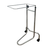 Mayo Instrument Stand McKesson Hand Operated Double Post California Style Small Tray - BeHope