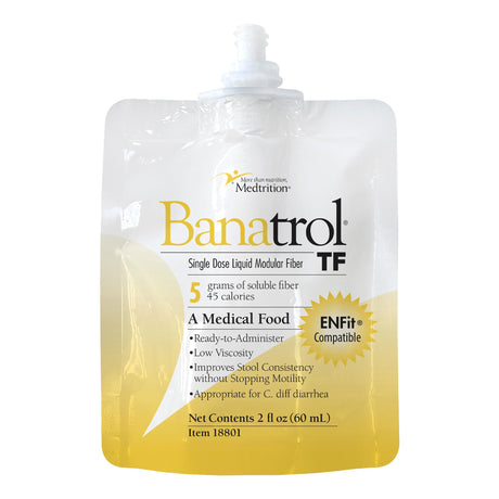 Tube Feeding Formula Banatrol® TF Unflavored Liquid 60 mL Pouch - BeHope