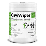Surface Disinfectant Cleaner CaviWipes™ HP XL Peroxide Based Manual Pull Wipe 65 Count Canister Scented NonSterile - BeHope