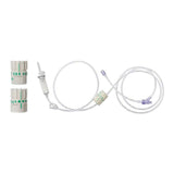 IV Extension Set Rate Flow® Needle-Free Port 17 Inch Tubing Without Filter Sterile - BeHope