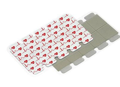 Ecg Resting Electrode Bio Protech Tab Connector Solid Gel Adult Radiolucent / Mr Safe 100 Per Pack - Behope