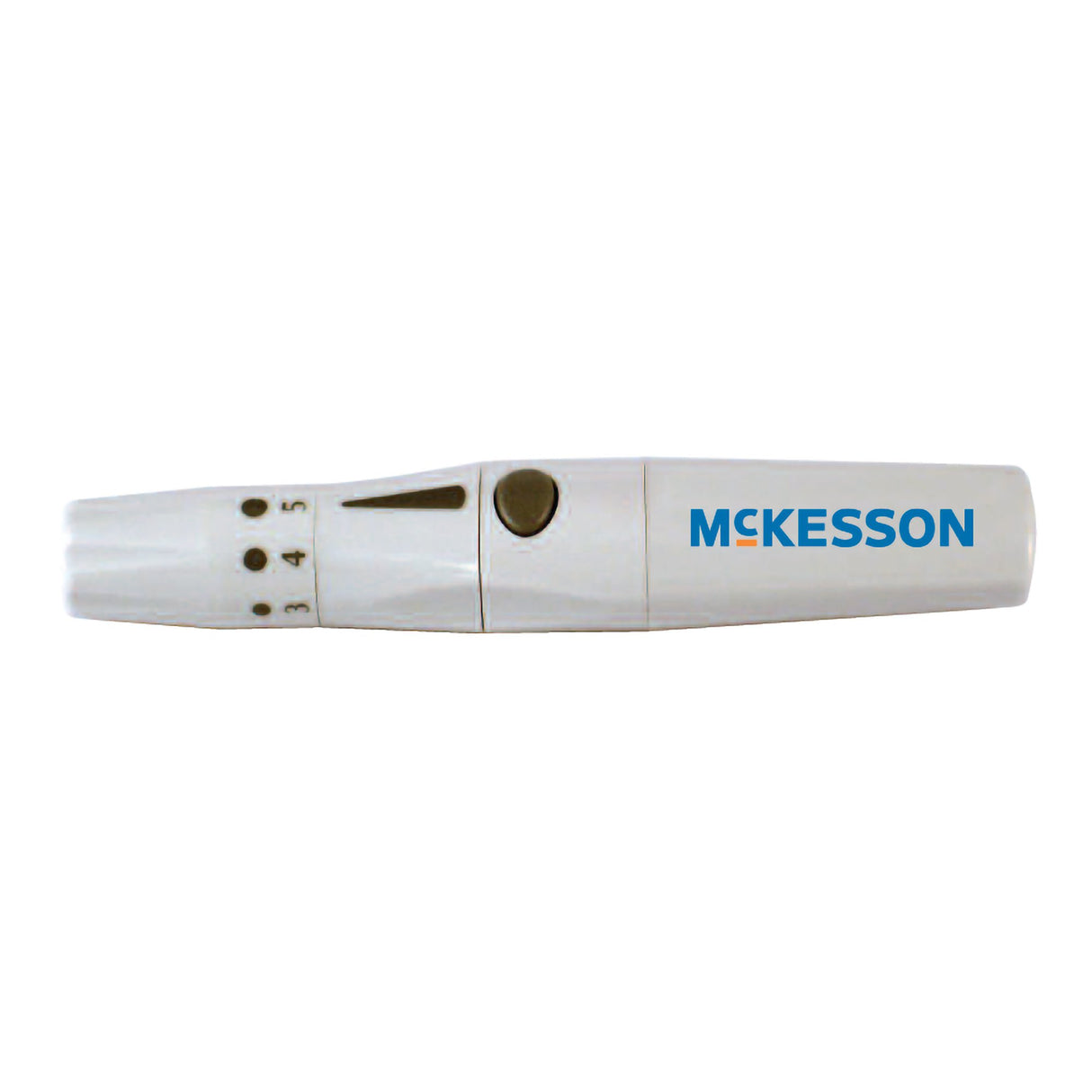 McKesson Lancing Device Push Button Activation Five Depth Settings - BeHope