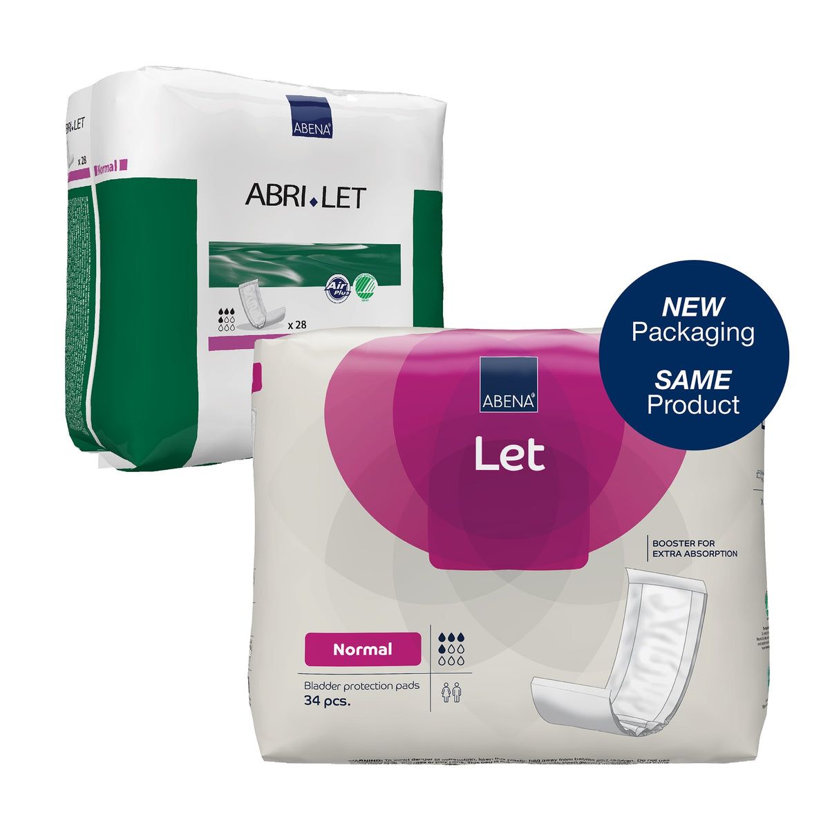 Incontinence Liner Abena® Abri-Let Normal 4.3 X 15.3 Inch Light Absorbency Fluff / Polymer Core One Size Fits Most - BeHope