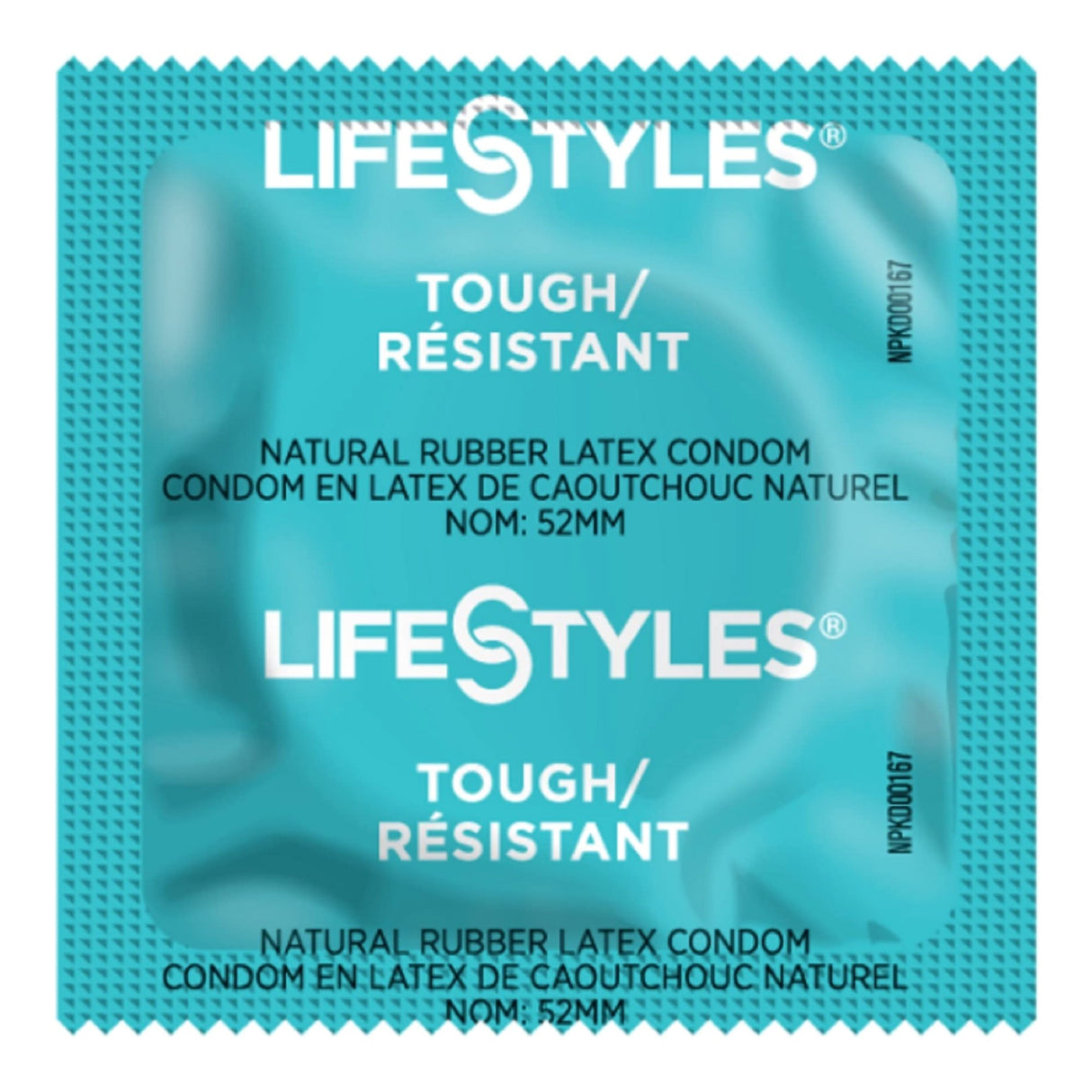 Condom Lifestyles® Extra Strength One Size Fits Most 1,008 per Case - BeHope