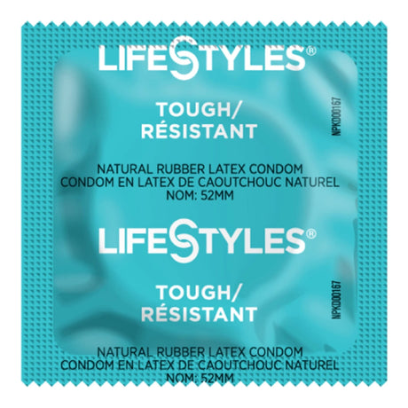 Condom Lifestyles® Extra Strength One Size Fits Most 1,008 per Case - BeHope