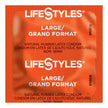 Condom Lifestyles® Lubricated Large 1,008 per Case - BeHope