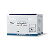 Safety Hypodermic Needle SafetyGlide™ 1-1/2 Inch Length 23 Gauge Thin Wall Sliding Safety Needle - BeHope