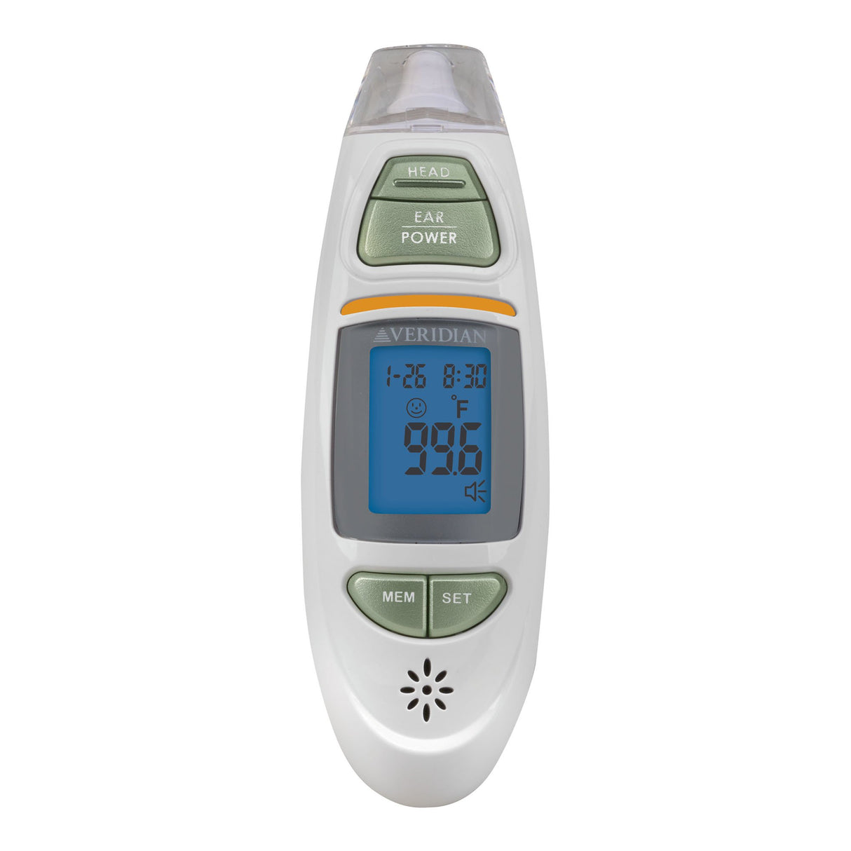 Non-contact Skin Surface Thermometer Veridian with 3-Color Fever Light - BeHope