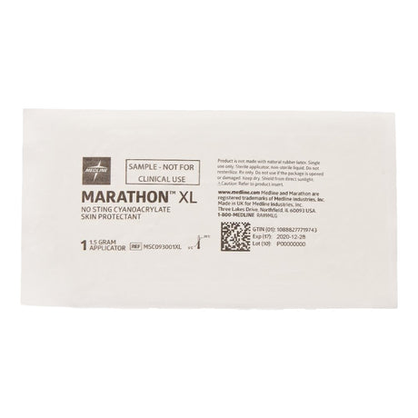 Skin Barrier Applicator Marathon® Cyanoacrylate Individual Packet X-Large Sterile - BeHope