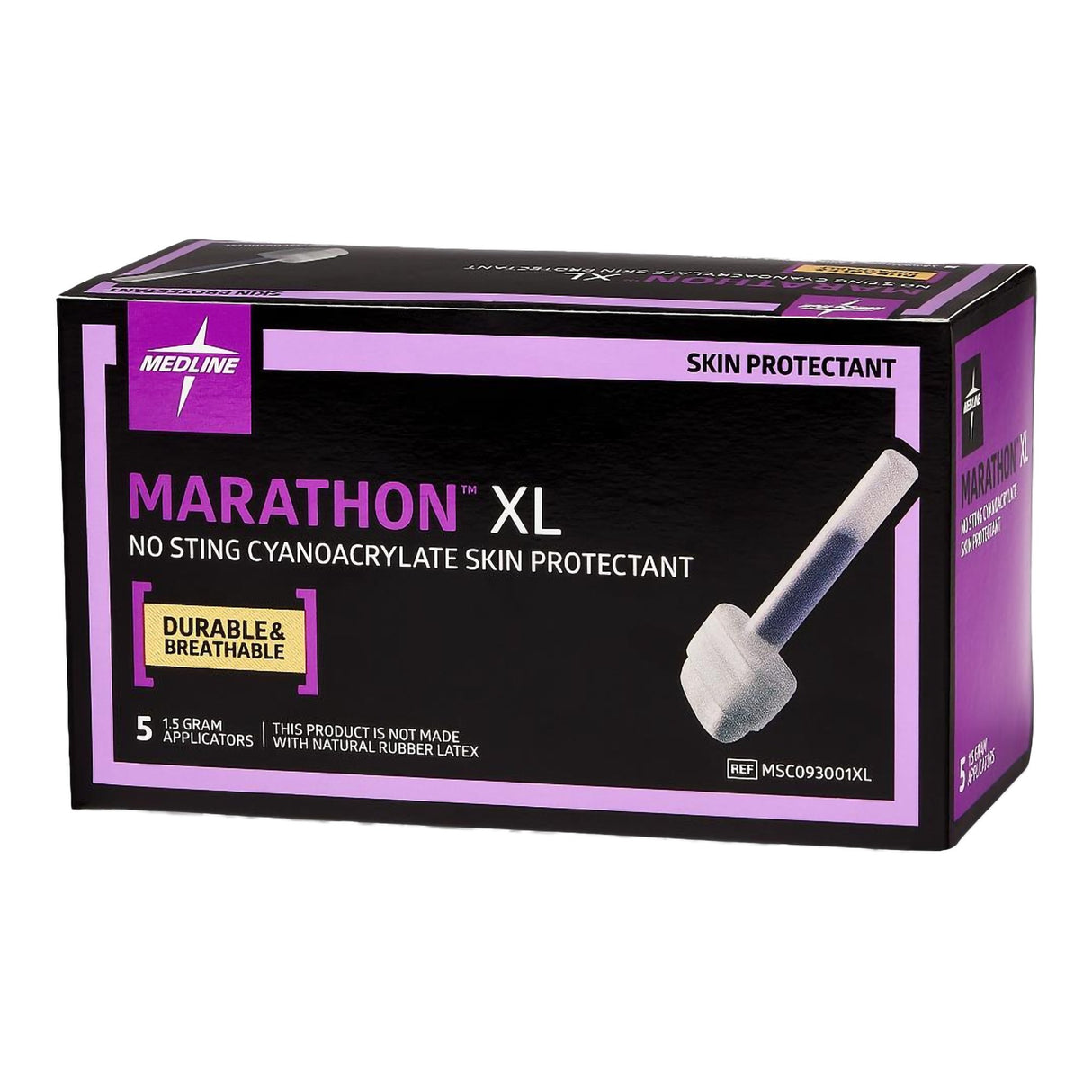 Skin Barrier Applicator Marathon® Cyanoacrylate Individual Packet X-Large Sterile - BeHope
