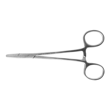 Needle Holder Miltex® Baumgartner 5-1/2 Inch Length Serrated Jaws Finger Ring Handle - BeHope