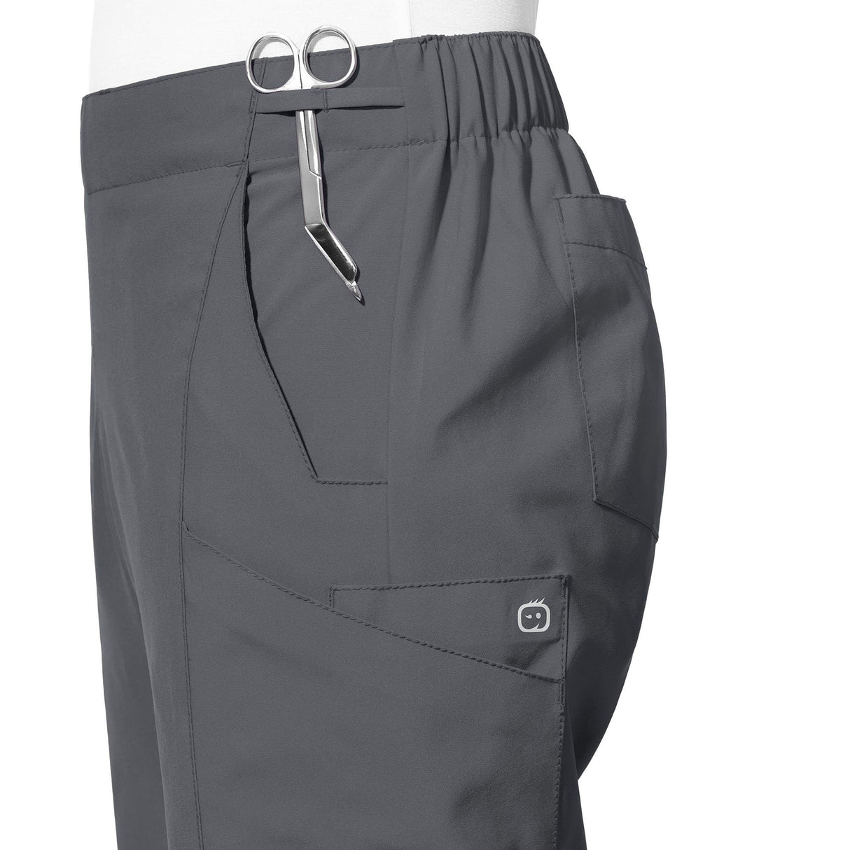Scrub Pants Wink™ W123 Cargo 1X-Large Pewter Female - BeHope